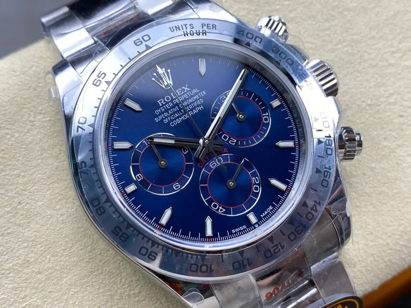 Superclone Rolex Daytona 40 mm 126509 Bright Blue Dial