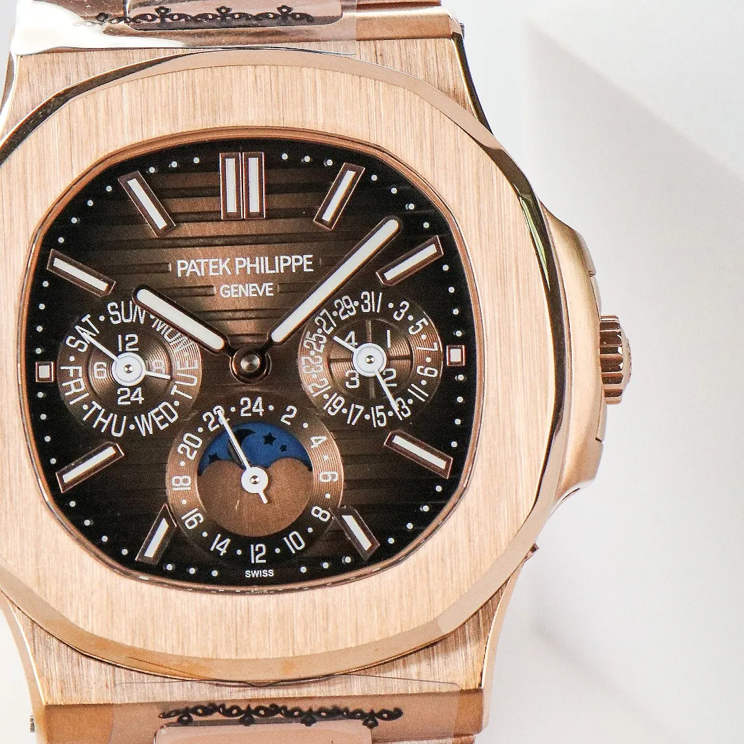 Patek Philippe Rose Gold Nautilus Watch
