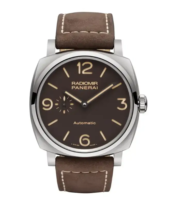 Panerai Radiomir Men Automatic Brown Calf Watch PAM00619