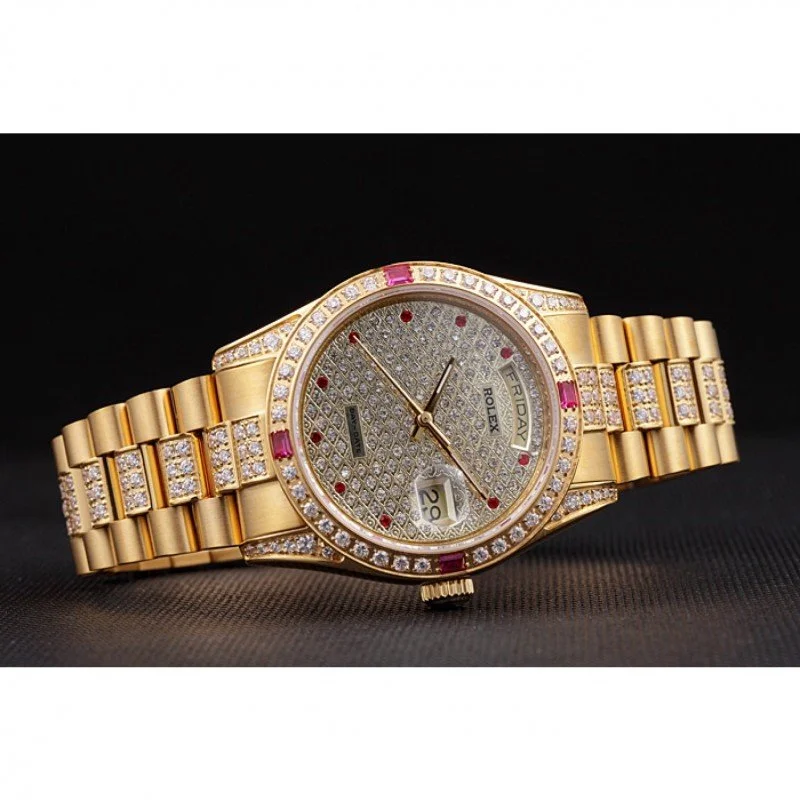 Superclone Rolex Day-Date 37mm Diamond Dial 621614
