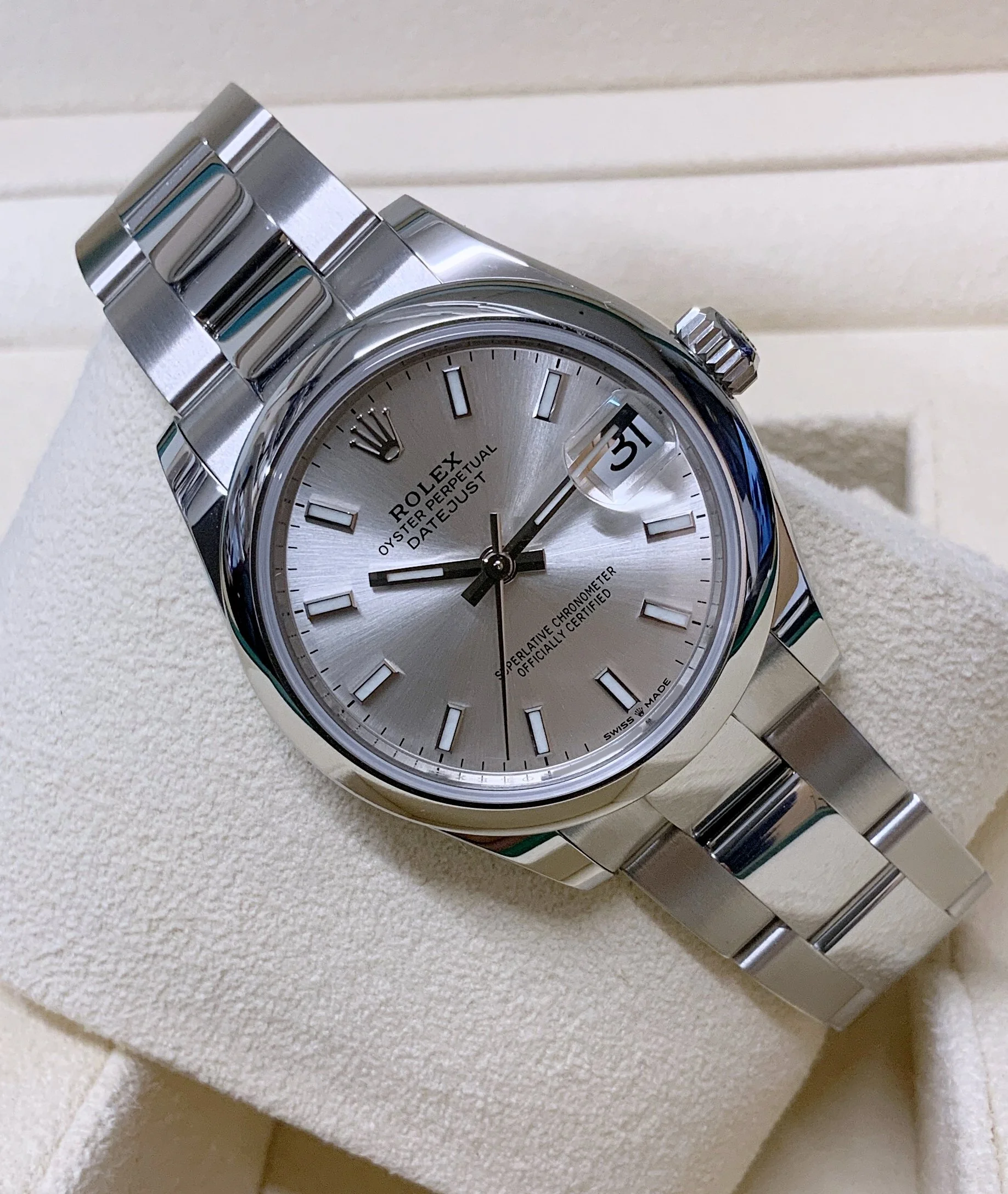 Superclone Rolex Datejust 31mm Silver Dial 278240