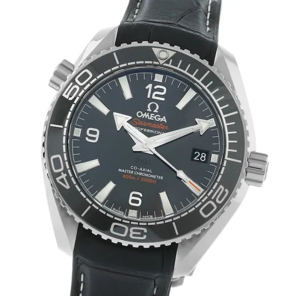 Omega Planet Ocean Men Automatic Black Leather Watch O21533402001001