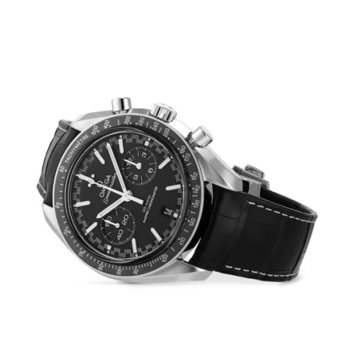 Omega Speedmaster Men Automatic Black Calf Watch O32933445101001