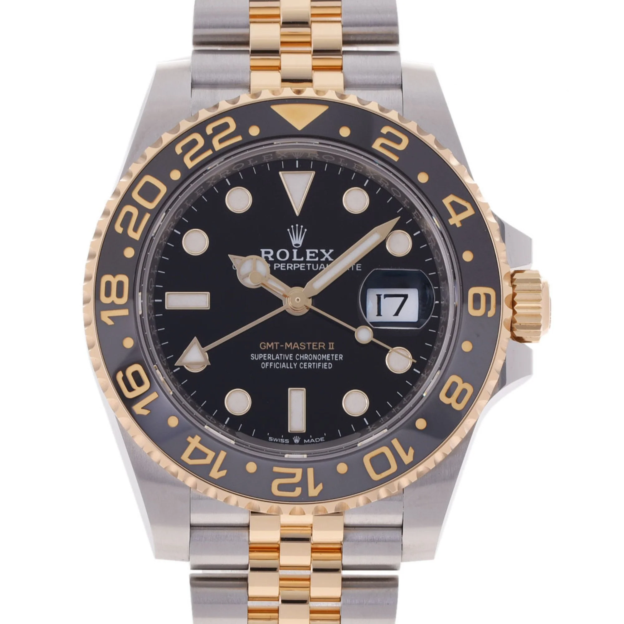 Superclone Rolex GMT-Master II 40 mm Black Dial  Zombie  126713GRNR