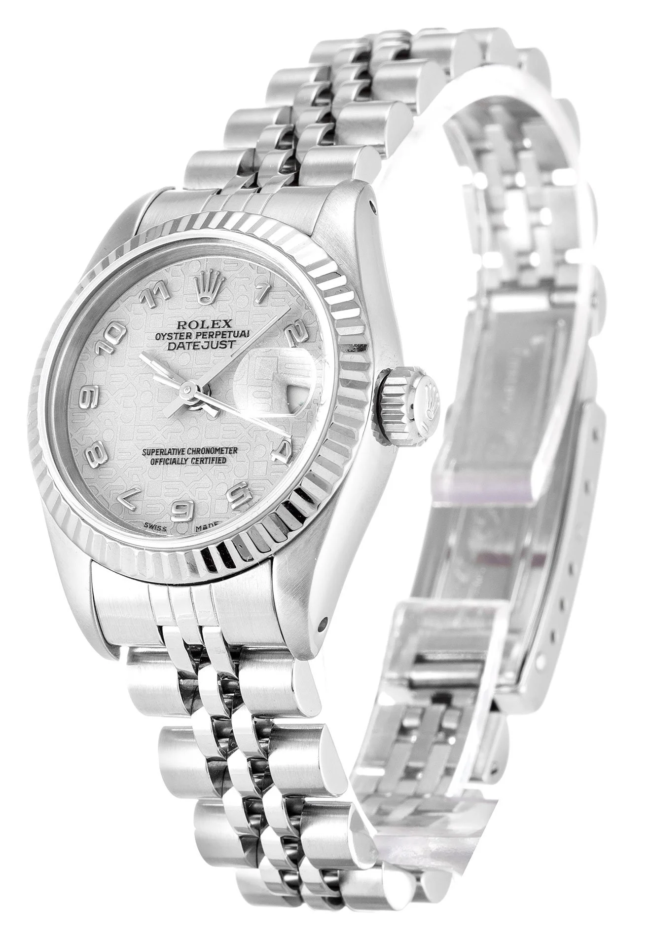Rolex Lady-Datejust 26mm Silver Dial 69174