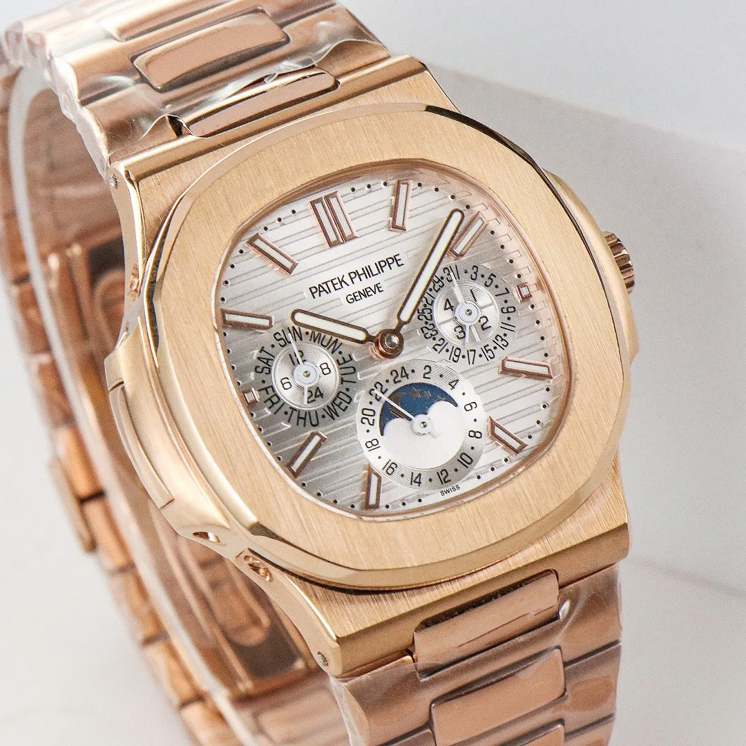 Patek Philippe Rose Gold Nautilus Watch