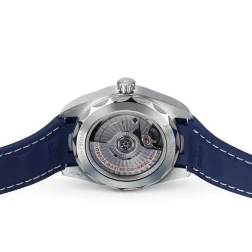 Omega Seamaster Aqua Terra Men Automatic Blue Rubber Watch O22012382003001