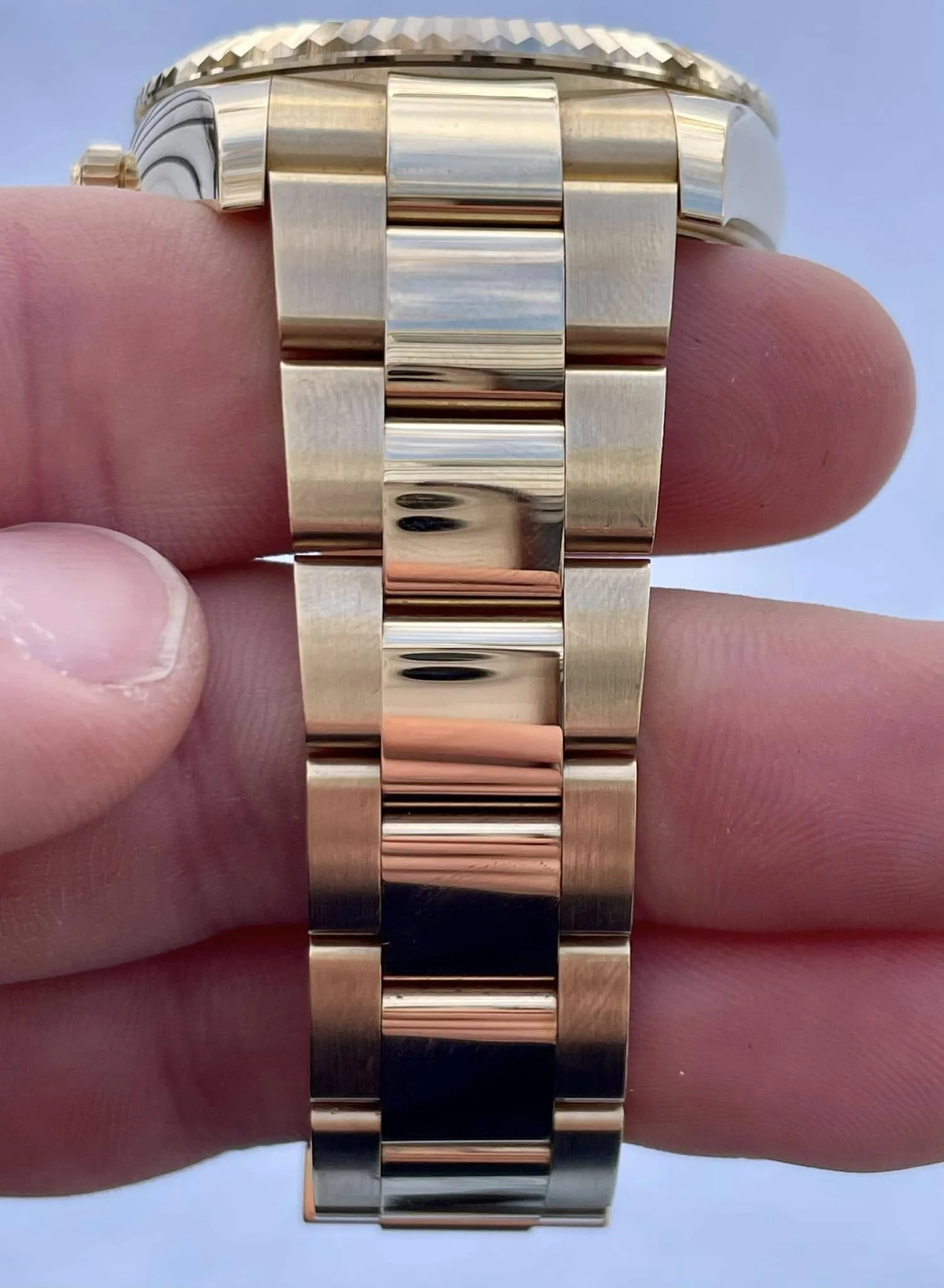 Superclone Rolex Sky-Dweller 42 mm Intense white Dial 336938