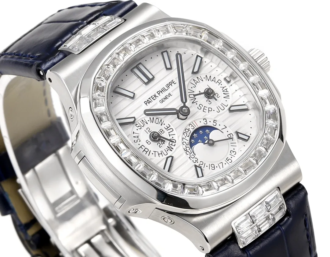 TW Patek Philippe Blue Nautilus Watch