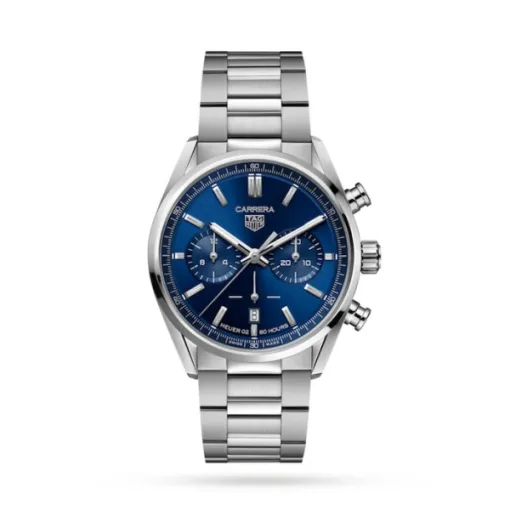 TAG Heuer Carrera Men Automatic Blue Stainless Steel Watch CBN2011.BA0642