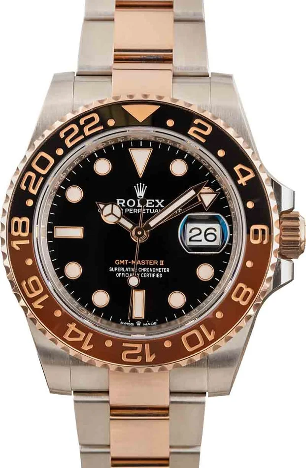 Rolex GMT-Master 40mm Black Dial 126711CHNR Root Beer