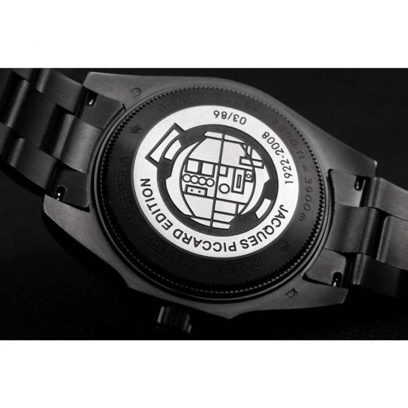 Superclone Rolex Deepsea 42mm Black Dial REP016819