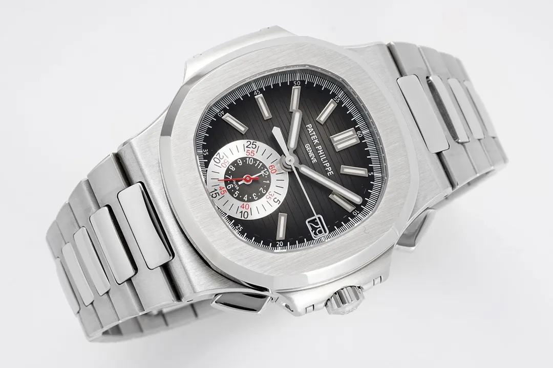 Patek Philippe 5980 Silver Black Watch