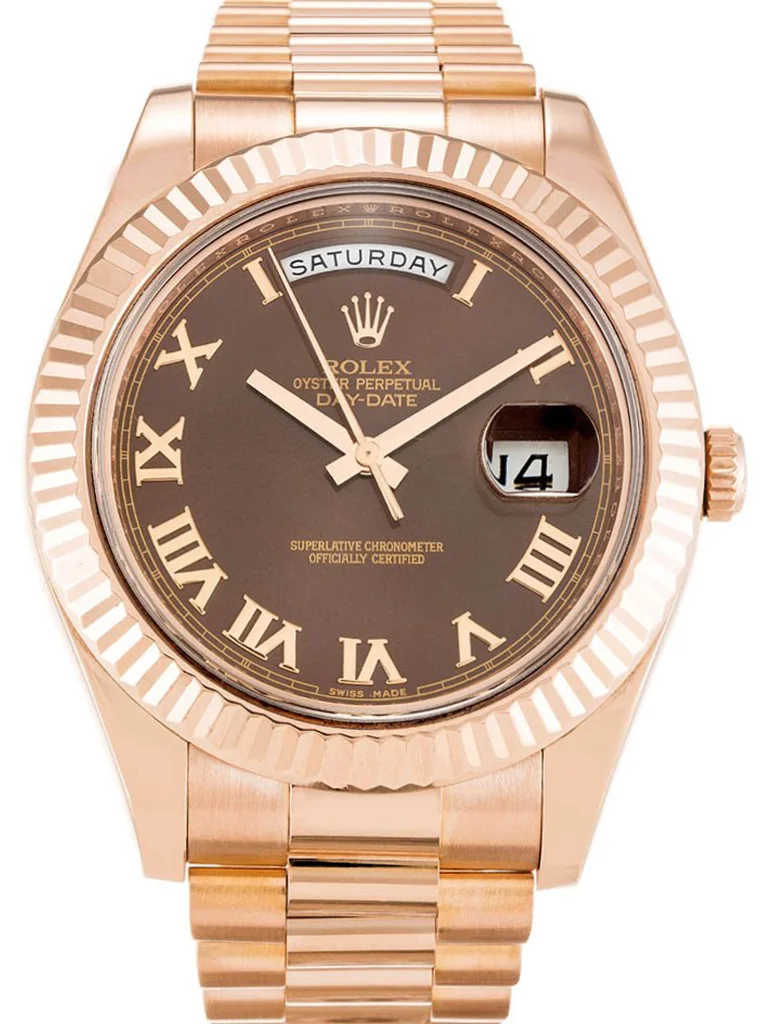 Rolex Day-Date II 40mm Chocolate Dial 218235