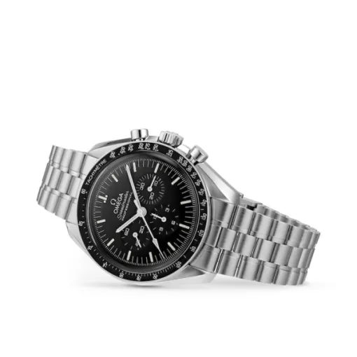 Omega Speedmaster Men Automatic Black Stainless Steel Watch O31030425001001