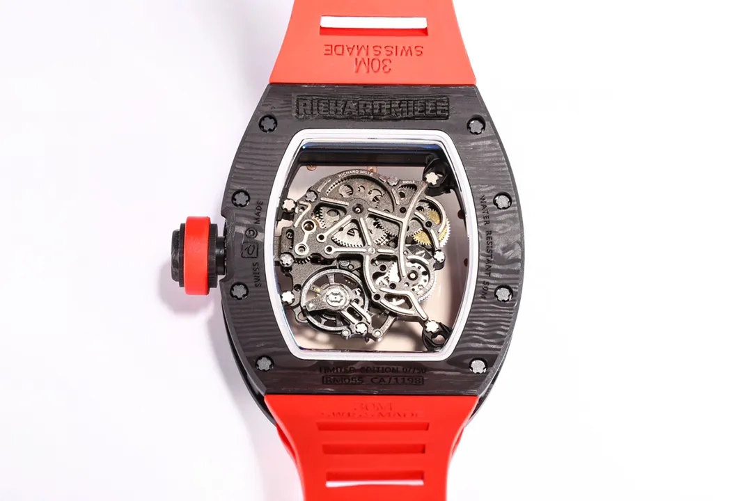 Richard Mille RM055 Red Carbon Fiber Watch