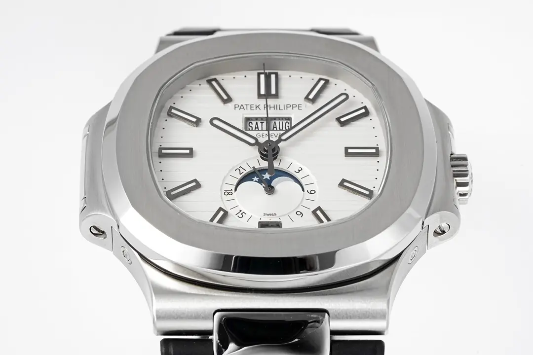 Patek Philippe Blue Nautilus Rubber Watch