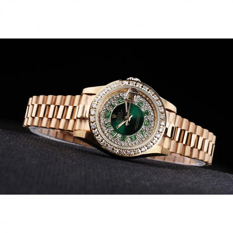 Rolex Datejust 28mm Green Dial RL39