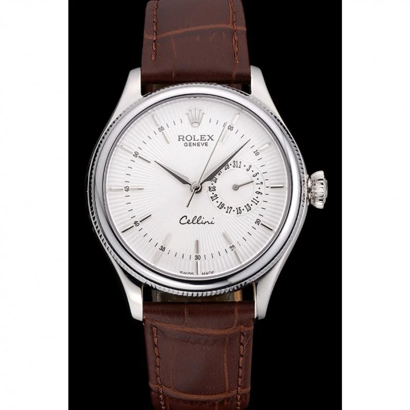 Rolex Cellini 38mm White Dial 622723
