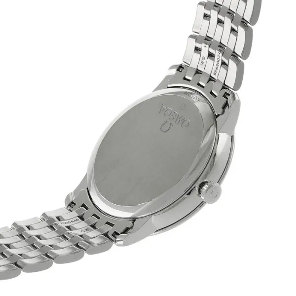 Omega De Ville Men Automatic Blue Stainless Steel Watch O42410402003001