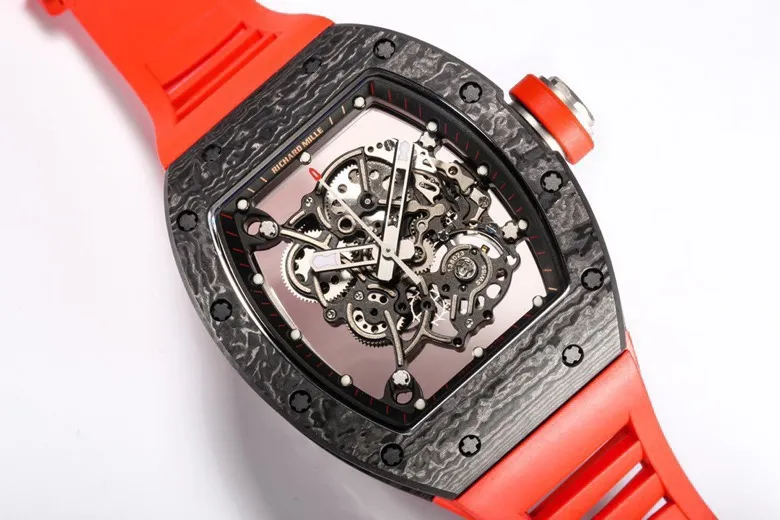 Richard Mille RM055 Red Carbon Fiber Watch