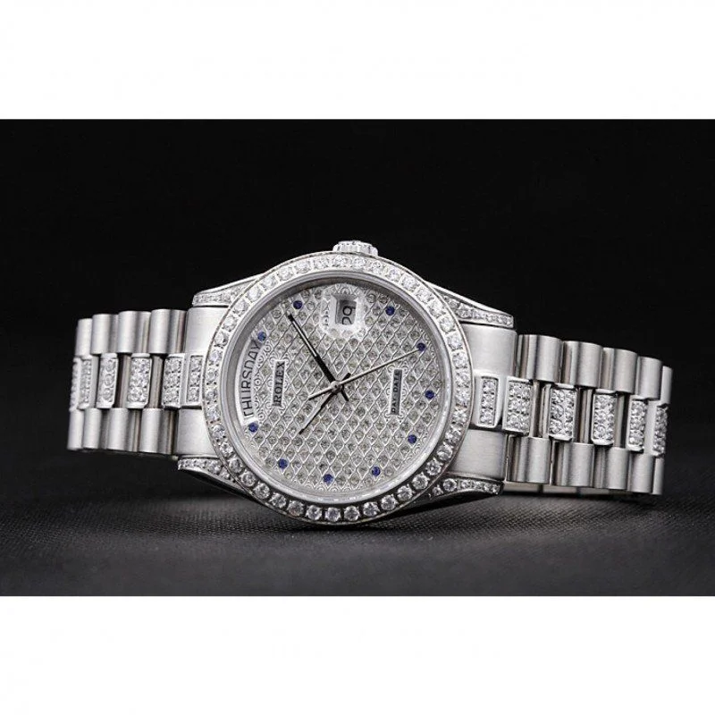 Superclone Rolex Day-Date 37mm Diamond Dial 621612