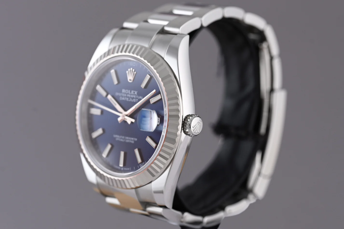 Rolex Datejust 41mm Blue Dial 126334 Oyster
