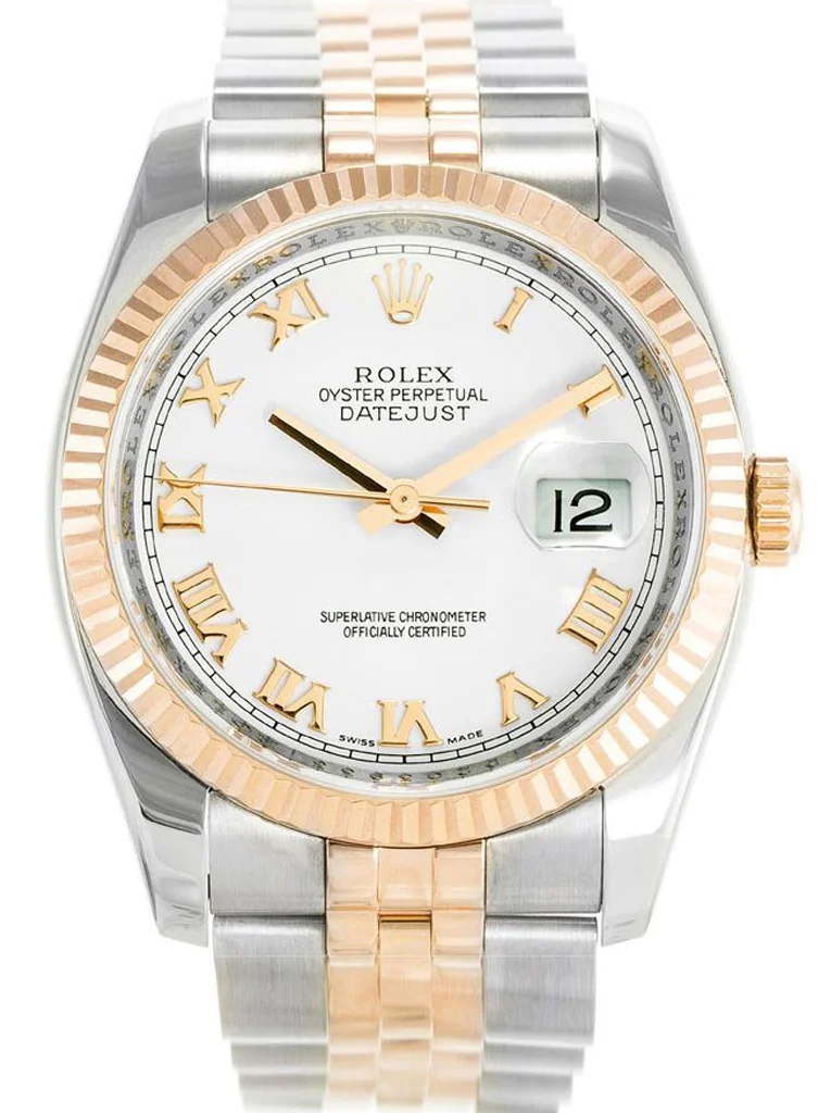 Rolex Datejust 36mm White Dial 116231