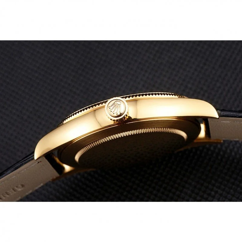 Superclone Rolex Cellini 38mm Black Dial REP016803