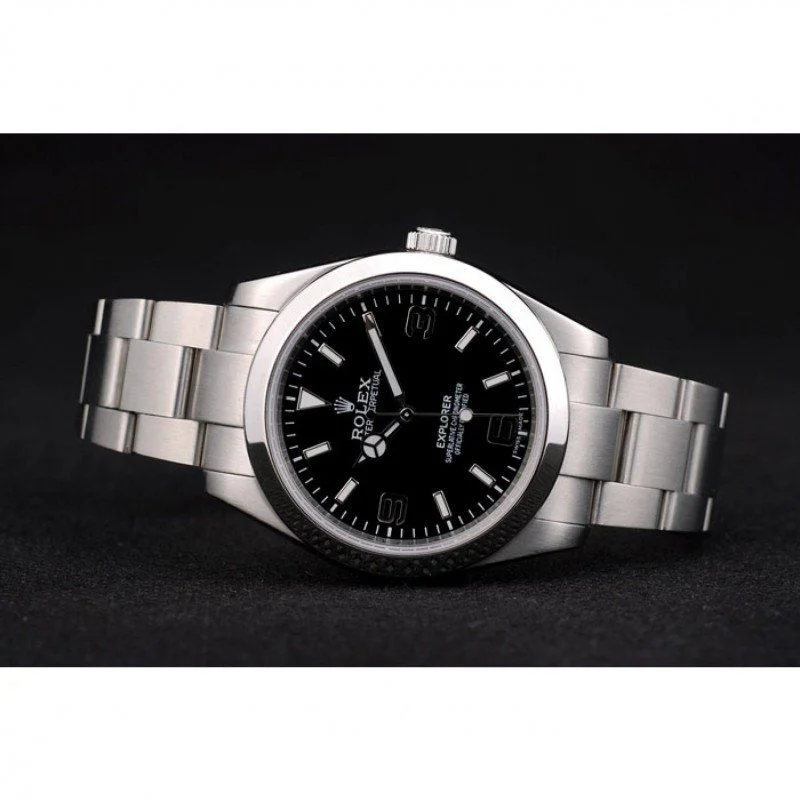 Superclone Rolex Explorer 39mm Black Dial 42002
