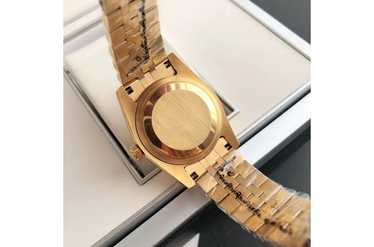 Couple Watches Rolex Datejust 36/28mm RG/RG Jub Green/Dial