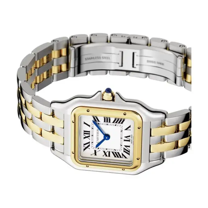 Cartier Panthère de Cartier Women Quartz White 18ct Yellow Gold Watch W2PN0006