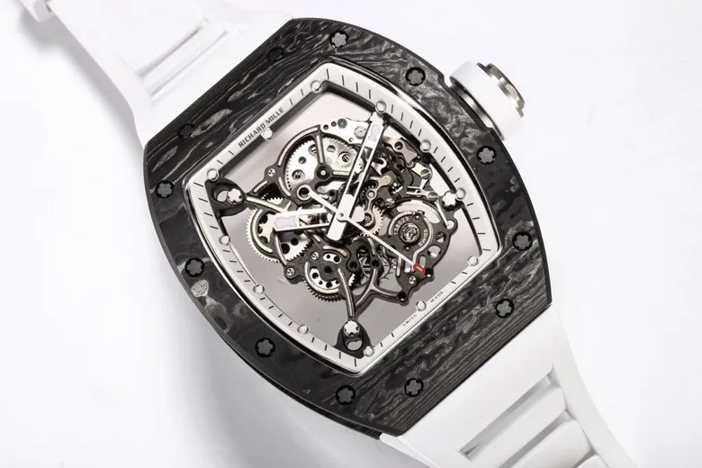 Richard Mille RM055 Black Carbon Fiber Watch