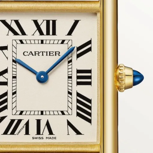 Cartier Tank Louis Men Quartz White Alligator Watch WGTA0067