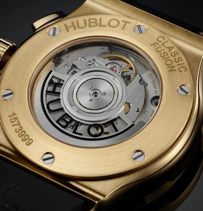 Hublot Classic Fusion Men Automatic Black Rubber Watch 541.VX.1130.RX