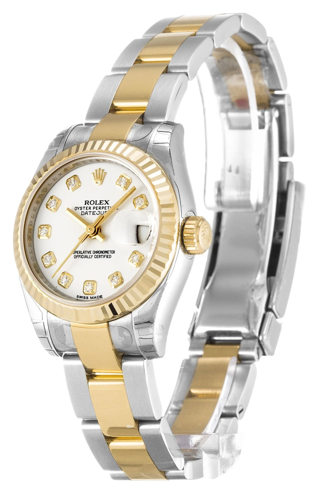 Rolex Lady-Datejust 26mm White Dial 179173
