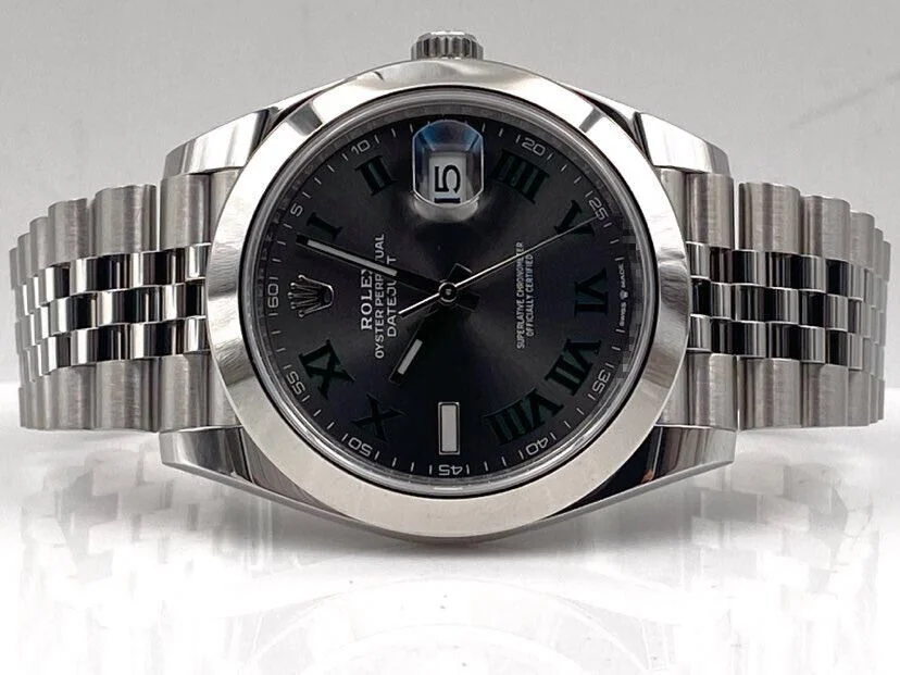 Superclone Rolex Datejust 41mm Rhodium Dial 126300  Wimbledon  Jubilee