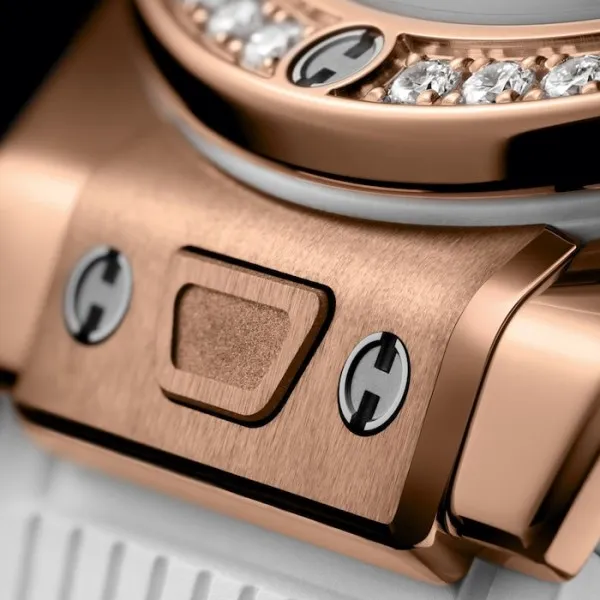 Hublot Big Bang Women Automatic White Rubber Watch 485.OE.2080.RW.1204