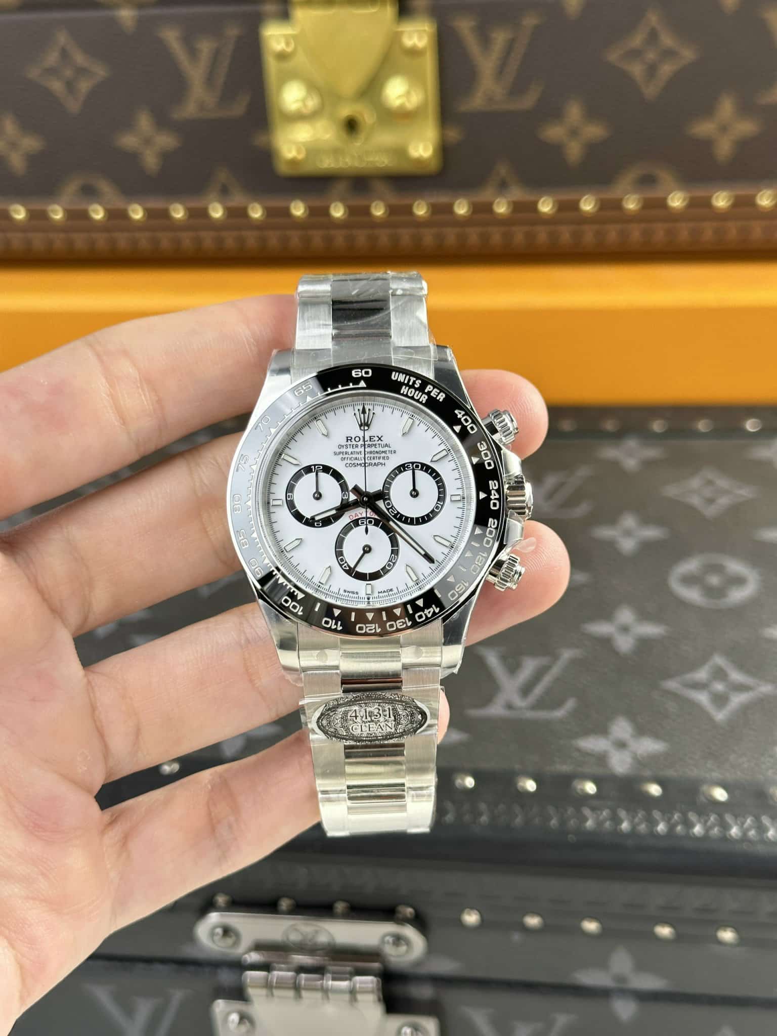 Superclone Rolex Daytona  Panda  40 mm White Dial 126500LN