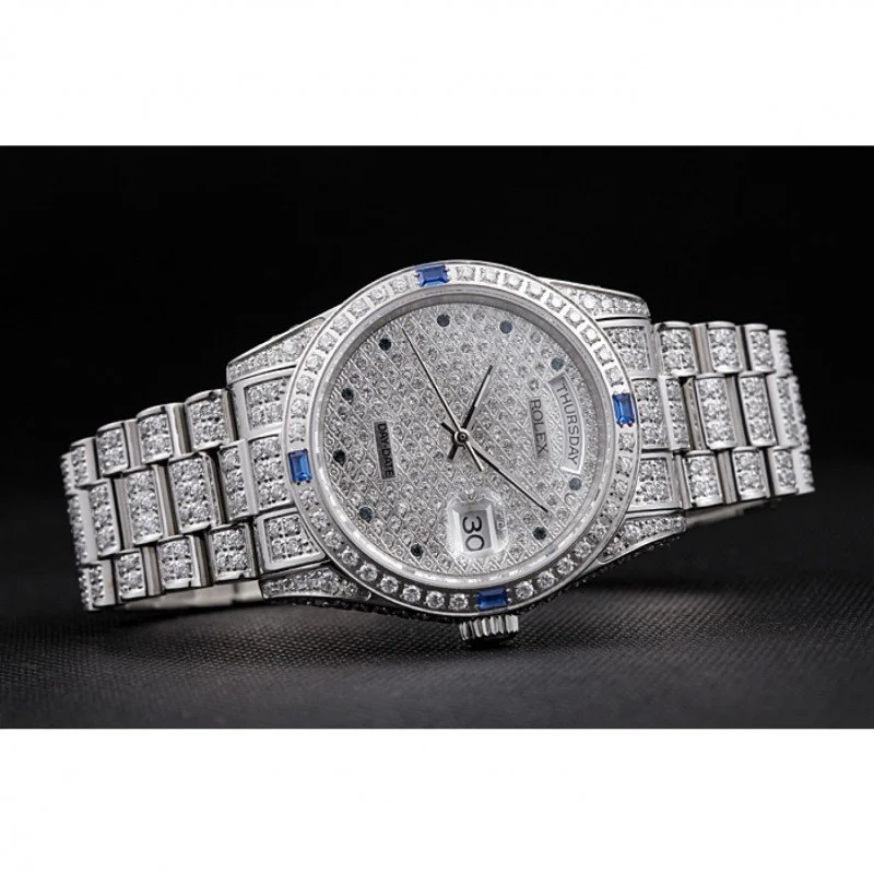 Superclone Rolex Day-Date 37mm Diamond Dial 621613