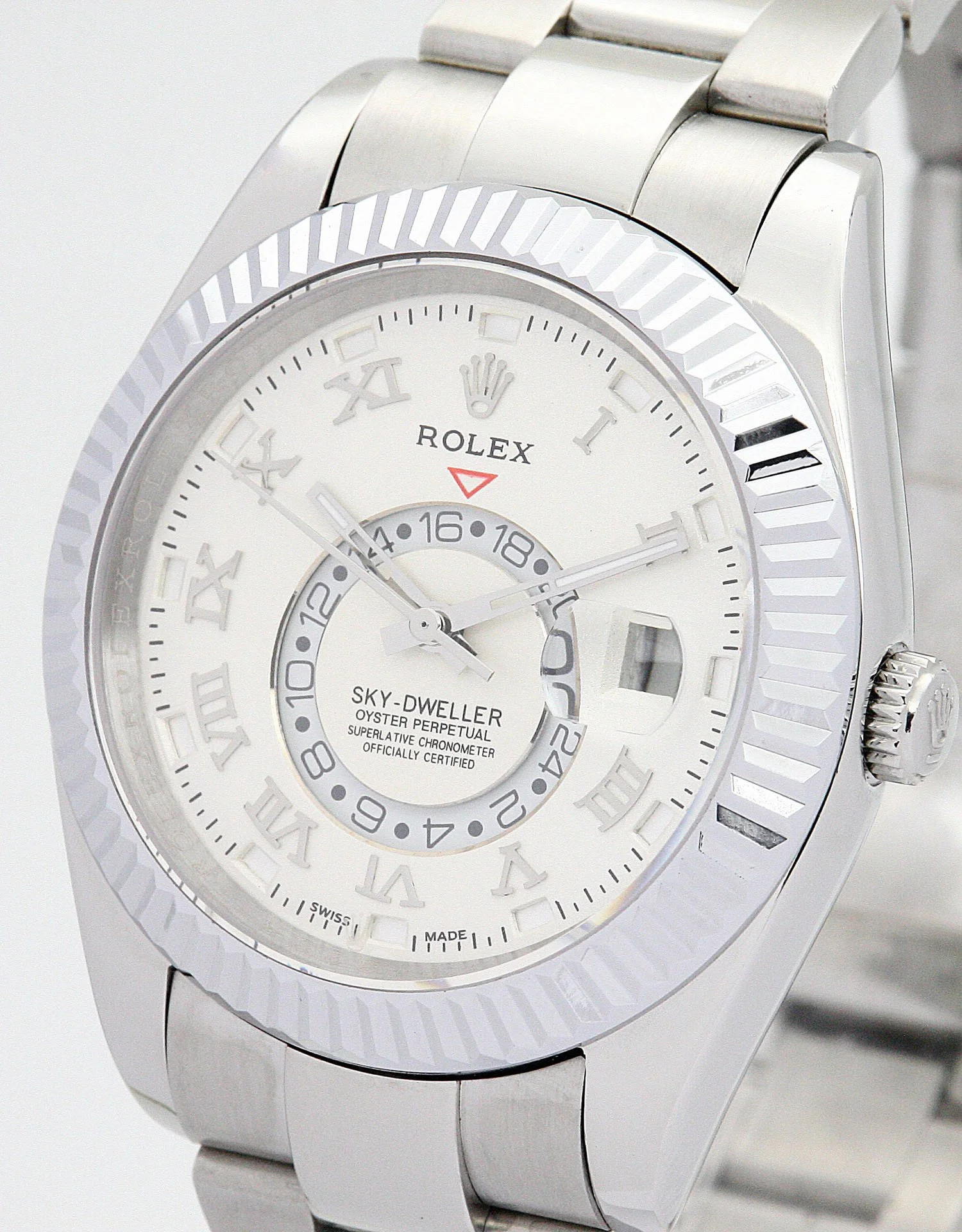Rolex Sky-Dweller 42mm White Dial 326938