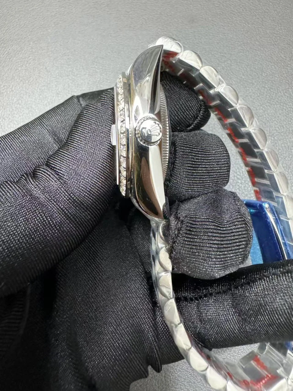 Rolex Datejust 31mm Pink set with diamonds Dial 278384RBR