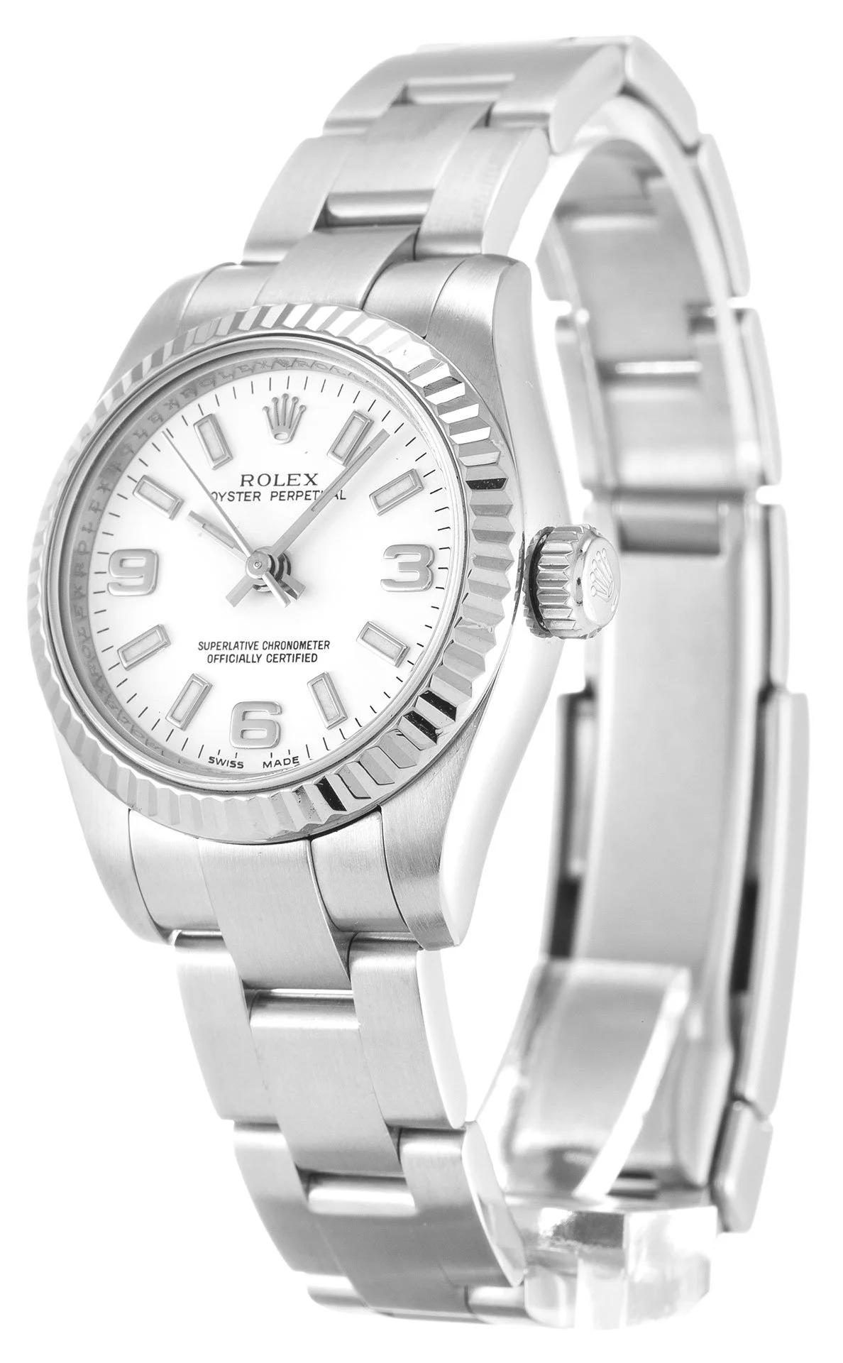 Rolex Oyster Perpetual Lady 26mm White Dial 176234