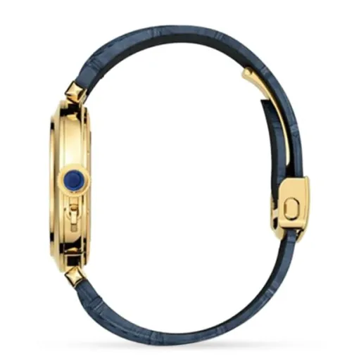 Cartier Pasha de Cartier Men Automatic Silver Alligator Watch WGPA0007