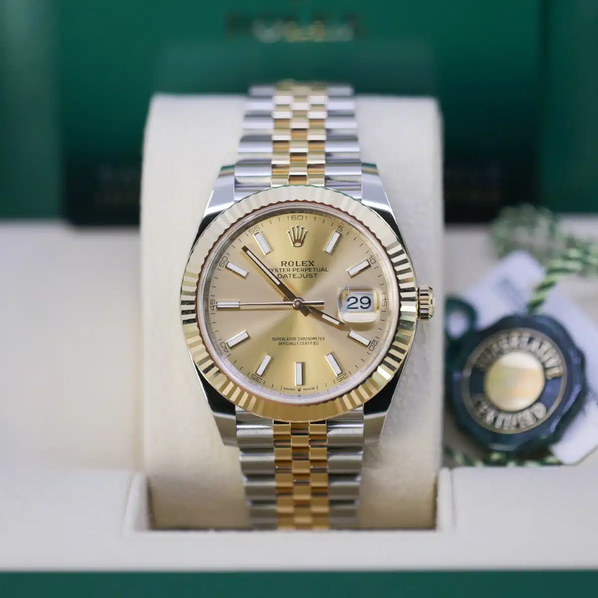 Rolex Datejust II 41mm Champagne Dial 126333