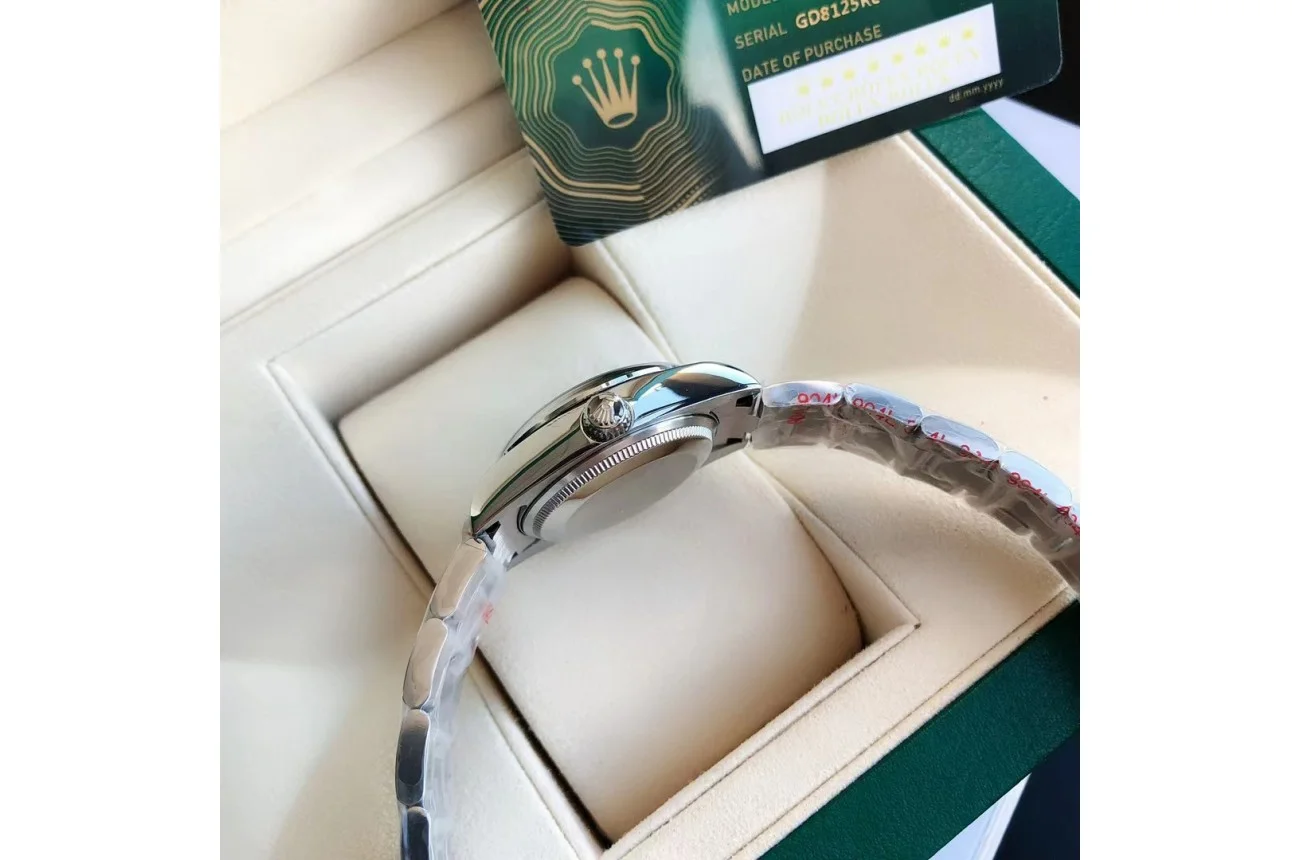 Couple Watches Rolex Oyster Perpetual 31/41mm SS/SS Green/Stk