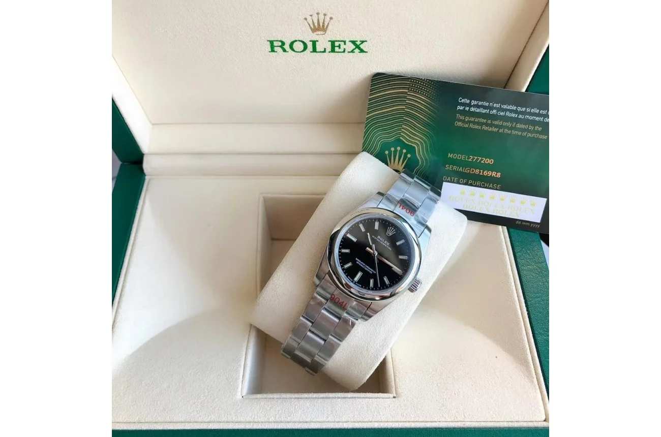 Couple Watches Rolex Oyster Perpetual 31/41mm SS/SS Black/Stk
