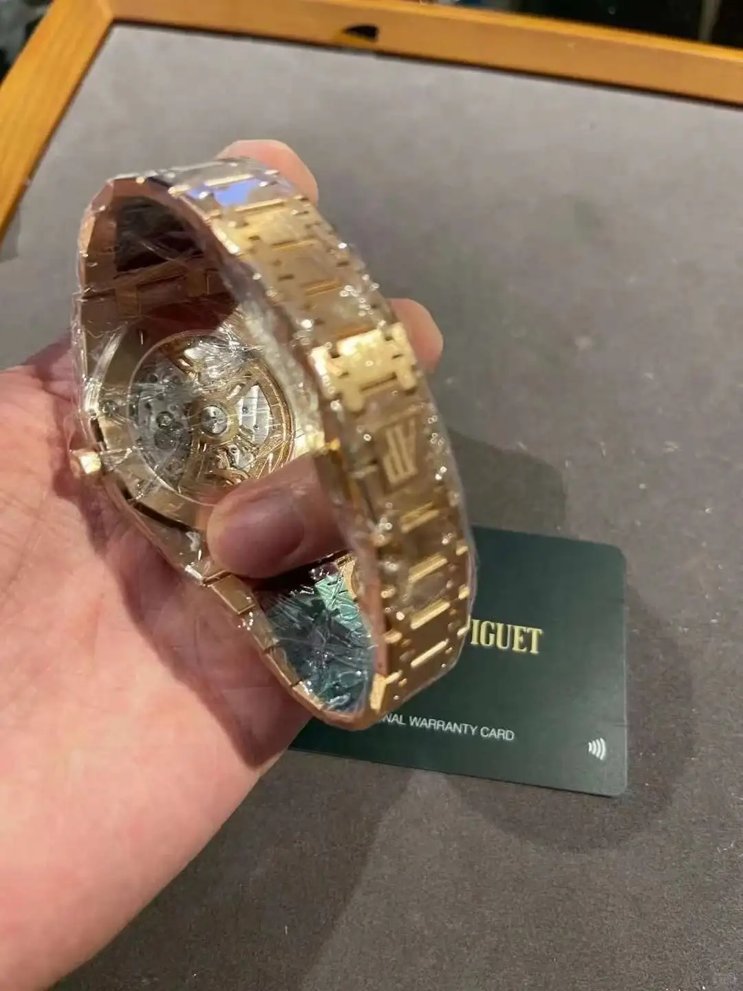 Audemars Piguet Royal Oak Quartz Brown 67650OR.OO.1261OR.01