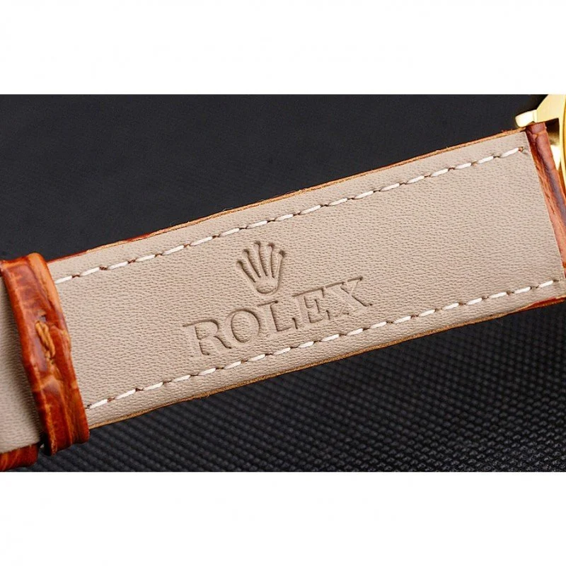 Superclone Rolex Cellini 38mm Gold Dial REP016789