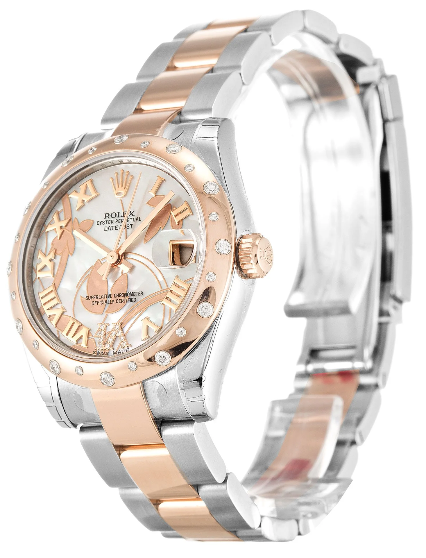 Rolex Lady-Datejust 31mm White Floral Dial 178341